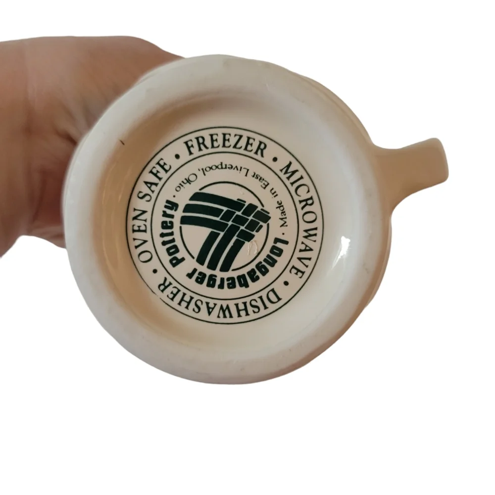 Longaberger green cream